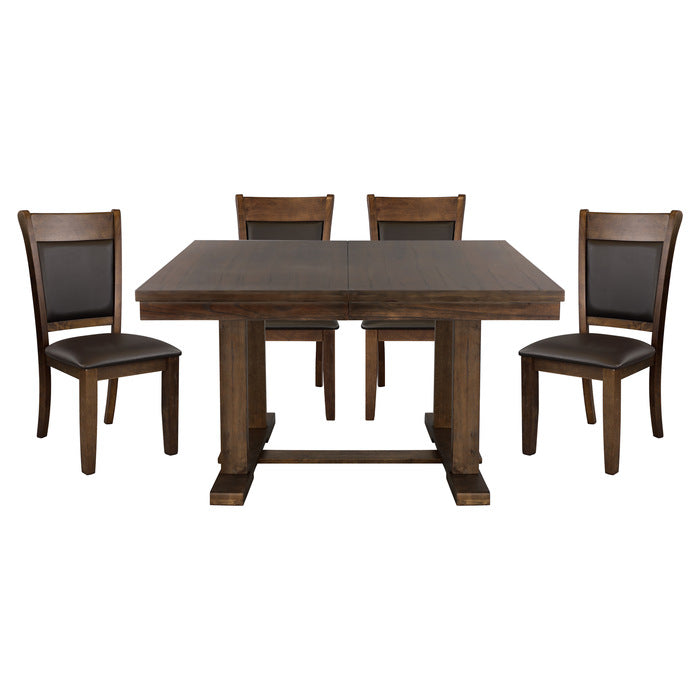 Homelegance - Wieland 5 Piece Dining Table Set - 5614-72-5SET