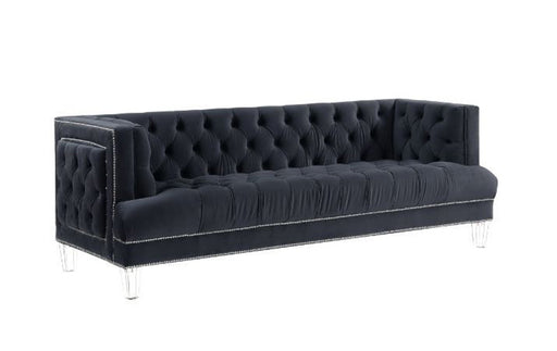 Acme Furniture - Ansario Sofa in Charcoal - 56460 - GreatFurnitureDeal