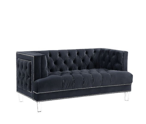 Acme Furniture - Ansario Loveseat in Charcoal - 56461 - GreatFurnitureDeal