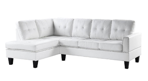 Acme Furniture - Jeimmur Sectional Sofa in White - 56470 - GreatFurnitureDeal