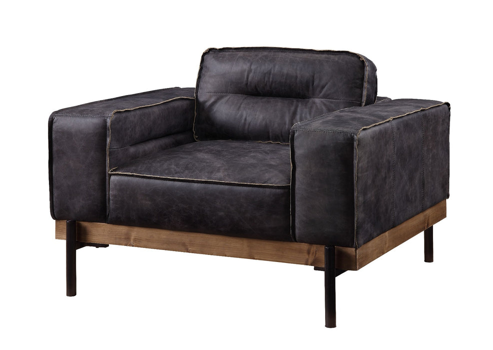 Acme Furniture - Silchester Chair in Ebony - 56507 - GreatFurnitureDeal
