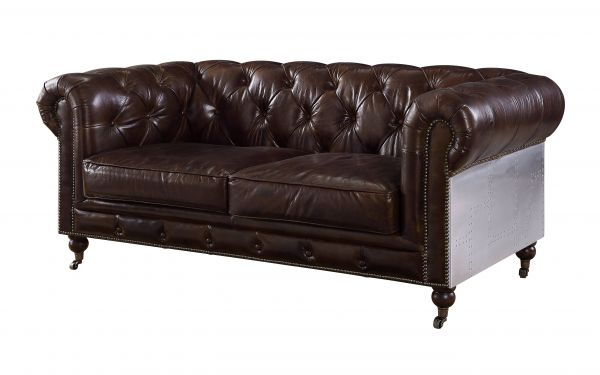 Acme Furniture - Aberdeen 2 Piece Living Room Set in Brown - 56590-91