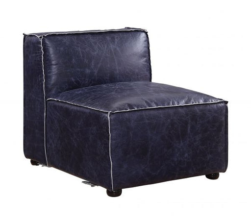 Acme Furniture - Birdie Armless Chair in Blue - 56595 - GreatFurnitureDeal
