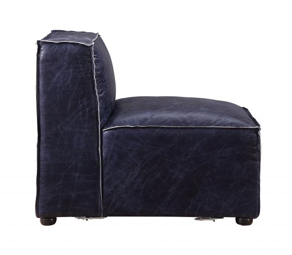 Acme Furniture - Birdie Armless Chair in Blue - 56595