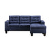 Acme Furniture - Earsom Sofa & Ottoman in Blue - 56650 - GreatFurnitureDeal