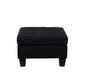 Acme Furniture - Earsom Sofa & Ottoman in Black - 56660 - GreatFurnitureDeal