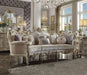 Acme Furniture - Picardy Fabric & Antique Pearl Sofa - 56880