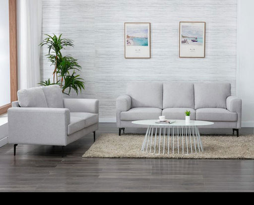 Acme Furniture - Kyrene 2 Piece Living Room Set in Light Gray - 56925-26 - GreatFurnitureDeal