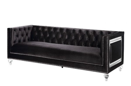Acme Furniture - Heibero 3 Piece Living Room Set in Black - 56995-96-97 - GreatFurnitureDeal