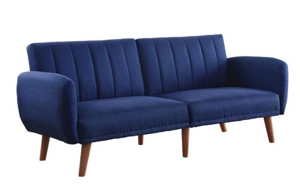 Acme Furniture - Bernstein Adjustable Sofa in Blue - 57190