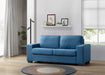 Acme Furniture - Zoilos Sleeper Sofa in Blue - 57215 - GreatFurnitureDeal