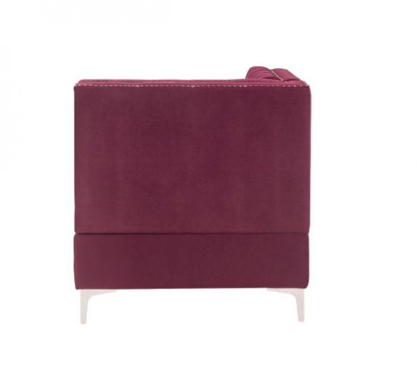 Acme Furniture - Jaszira Wedge in Burgundy - 57334