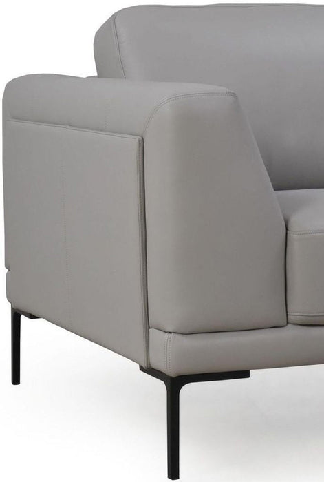 Loveseat hand side view