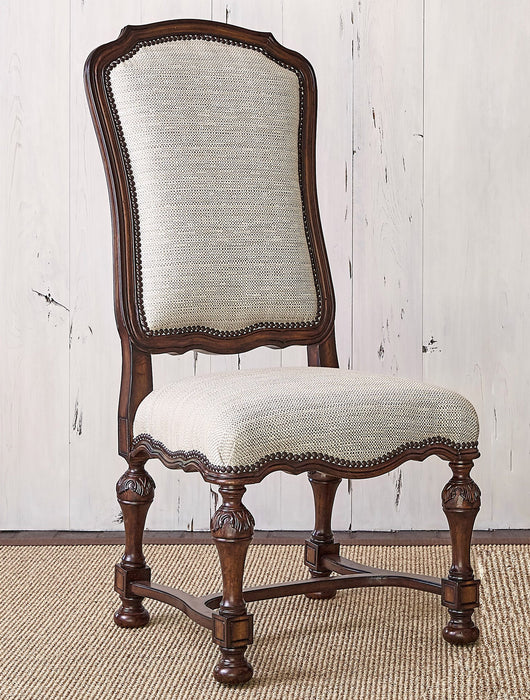 Ambella Home Collection - New Provence Side Chair - Balsamo Rain - 58016-610-001