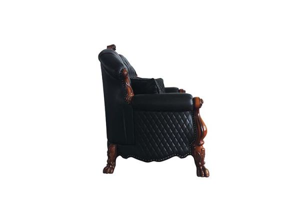 Acme Furniture - Dresden II Sofa w-5 Pillows in Black - 58230 - GreatFurnitureDeal