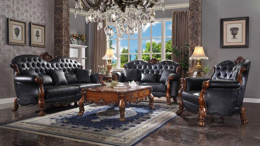 Acme Furniture - Dresden 3 Piece Living Room Set in Cherry Oak - 58230-3SET - GreatFurnitureDeal