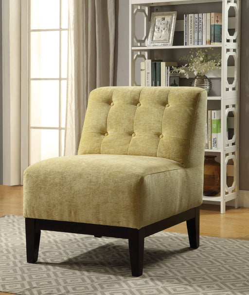 Acme Furniture - Cassia Accent Chair in Yellow - 59493 - GreatFurnitureDeal