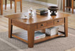 Myco Furniture - Ezra Coffee Table in Oak - 5950-CT