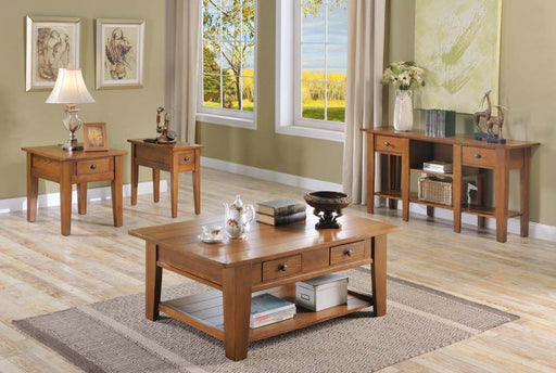 Myco Furniture - Ezra Coffee Table in Oak - 5950-CT - GreatFurnitureDeal