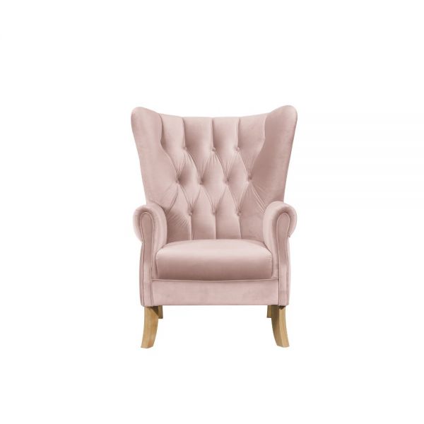 Acme Furniture - Adonis Accent Chair in Blush Pink - 59516 - GreatFurnitureDeal