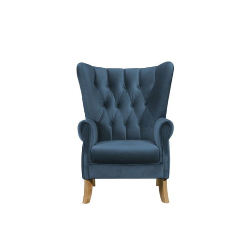 Acme Furniture - Adonis Accent Chair in Azure Blue - 59518 - GreatFurnitureDeal