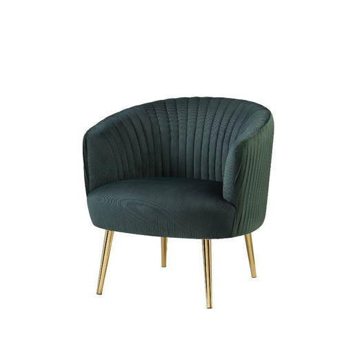 Acme Furniture - Sigurd Accent Chair in Emerald - 59890 - GreatFurnitureDeal