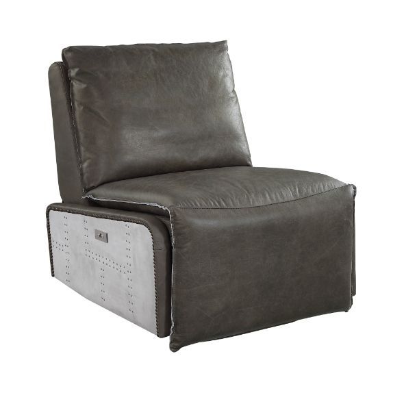 Acme Furniture - Metier Power Motion Recliner in Gray - 59940 - GreatFurnitureDeal