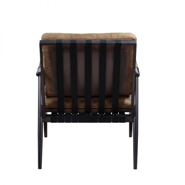 Acme Furniture - Anzan Accent Chair in Chestnut - 59949