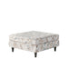 Southern Home Furnishings - Fetty Citrus 38" Square Cocktail Ottoman in Multi - 170-C Fetty Citrus - GreatFurnitureDeal