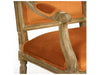Zentique - Louis Clementine Velvet Arm Dining Chair - B008 E272 11505 - GreatFurnitureDeal