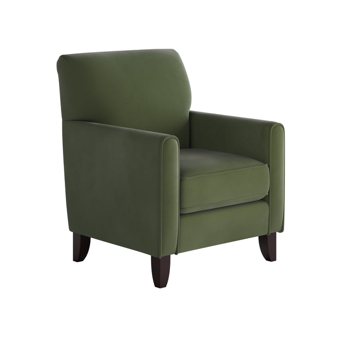 Southern Home Furnishings - Bella Forrest Accent Chair in Green - 702-C Bella Forrest - GreatFurnitureDeal