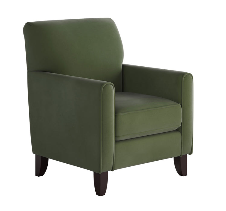 Southern Home Furnishings - Bella Forrest Accent Chair in Green - 702-C Bella Forrest Accent Chair-MTO - GreatFurnitureDeal
