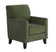 Southern Home Furnishings - Bella Forrest Accent Chair in Green - 702-C Bella Forrest Accent Chair-MTO - GreatFurnitureDeal