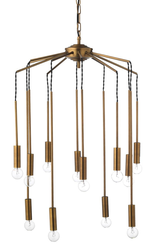 Jamie Young Company - Cascade Pendant in Antique Brass - 5CASC-CHAB - GreatFurnitureDeal