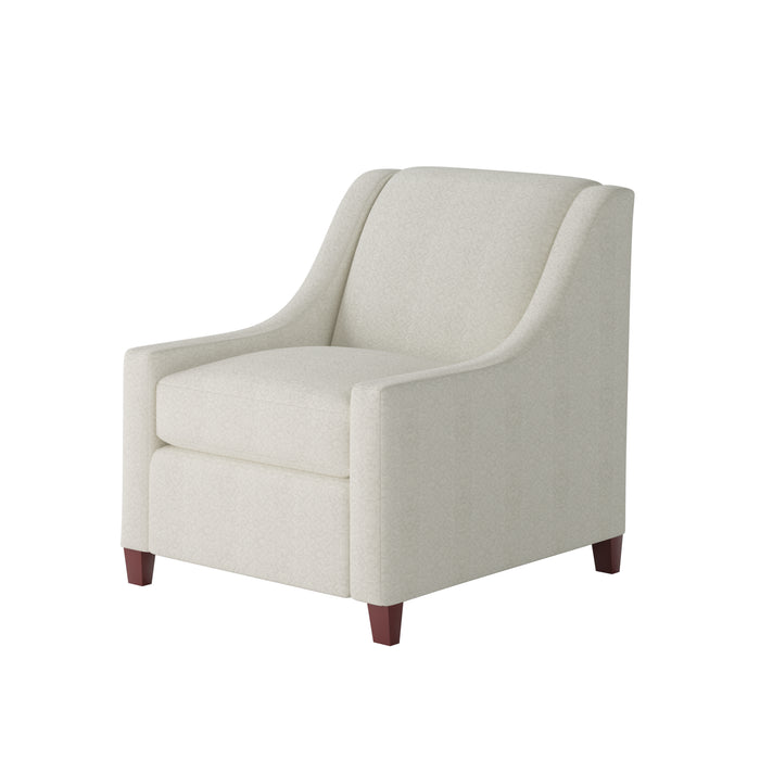 Southern Home Furnishings - Chanica Oyster Accent Chair in Ivory - 552-C Chanica Oyster