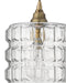Jamie Young Company - Madison Pendant in Clear Glass with Antique Brass Hardware - 5MADI-CLAB - GreatFurnitureDeal