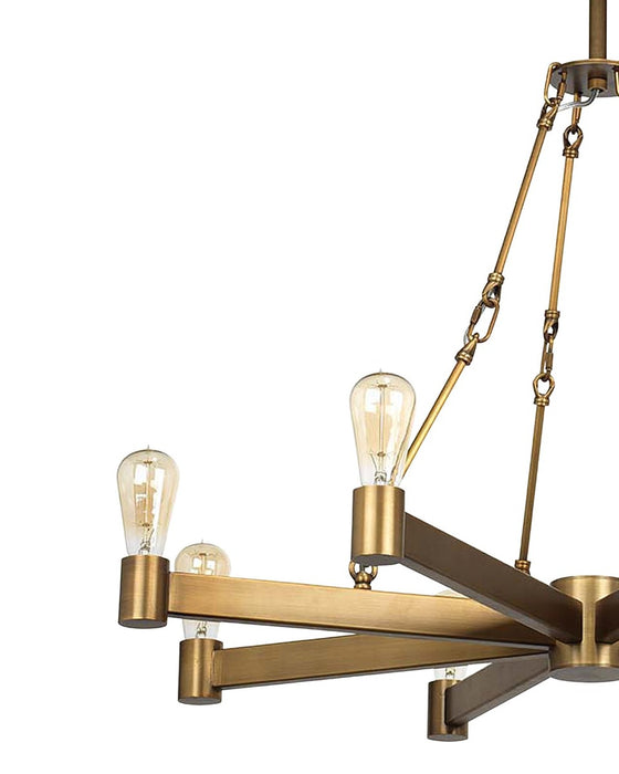 Jamie Young Company - Manchester 8 Light Chandelier - 5MAN8-CHAB