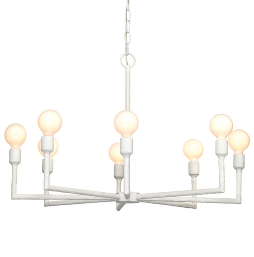 Jamie Young Company - Park Chandelier in White Gesso - 5PARK-CHWH
