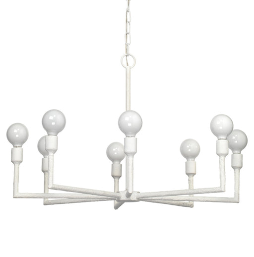 Jamie Young Company - Park Chandelier in White Gesso - 5PARK-CHWH - GreatFurnitureDeal