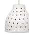 Jamie Young Company - Large Porous Pendant in Textured Matte White Ceramic - 5PORO-LGWH - GreatFurnitureDeal