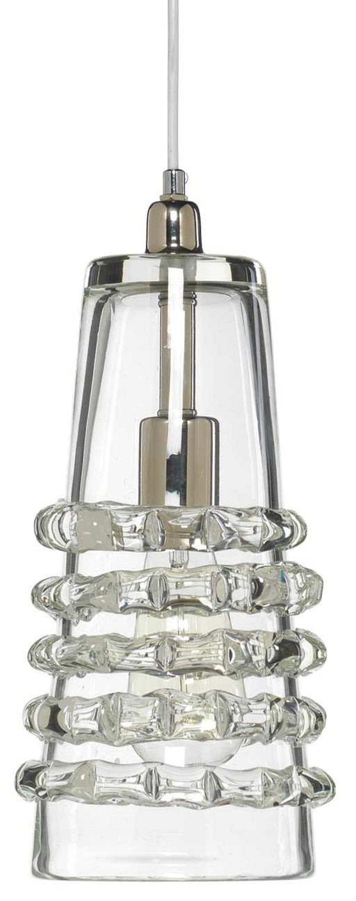 Jamie Young Company - Long Ribbon Pendant in Clear Glass - 5RIBB-LOCL - GreatFurnitureDeal