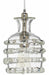 Jamie Young Company - Small Ribbon Pendant in Clear Glass - 5RIBB-SMCL - GreatFurnitureDeal