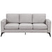 GFD Home -[VIDEO provided] [New]Modern 3-Piece Sofa Sets with Sturdy Metal Legs,Chenille Upholstered Couches Sets Including 3-Seat Sofa, Loveseat and Single Chair for Living Room Furniture Set (1+2+3 Seat) - GreatFurnitureDeal