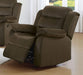 Coaster Furniture - Rodman Chocolate Glider Recliner - 601883