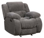 Coaster Furniture - Weissman Charcoal Glider Recliner - 601923 - GreatFurnitureDeal