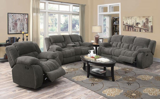 Coaster Furniture - Weissman 2 Piece Sofa Set in Grey - 601921-S2 - GreatFurnitureDeal