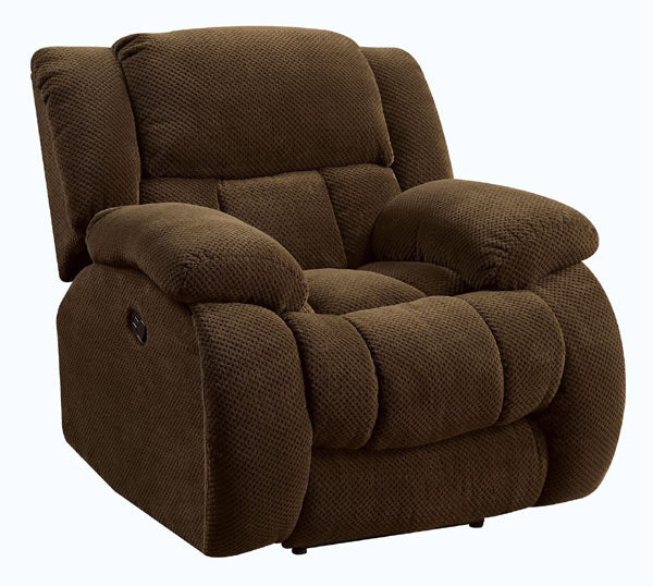 Coaster Furniture - Weissman Brown Glider Recliner - 601926 - GreatFurnitureDeal