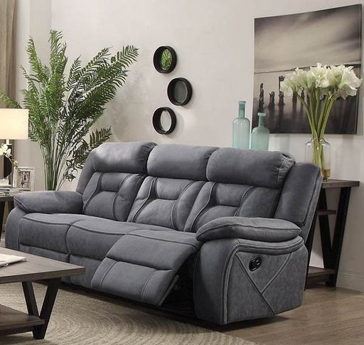 Coaster Furniture - Houston Stone Motion Sofa - 602261 - GreatFurnitureDeal