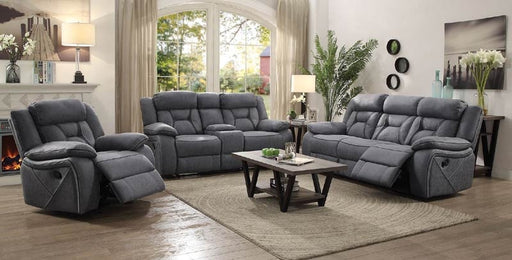 Coaster Furniture - Houston Stone 2 Piece Motion Sofa Set - 602261-S2 - GreatFurnitureDeal