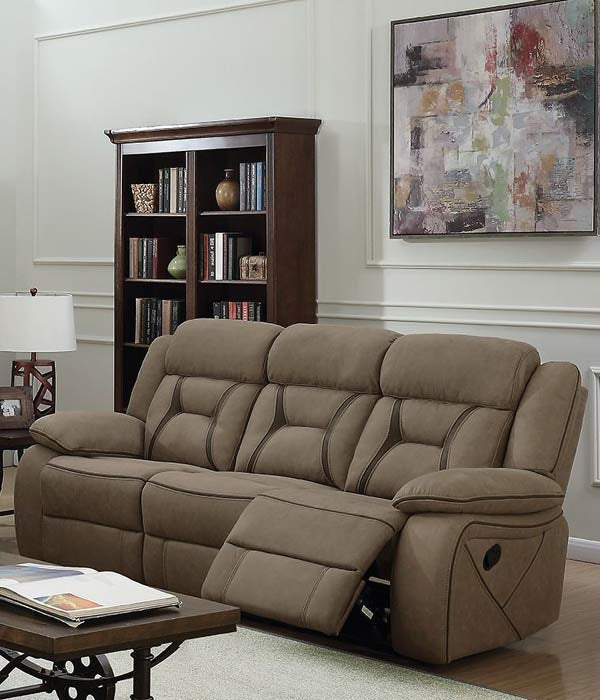 Coaster Furniture - Houston Tan Motion Sofa - 602264 - GreatFurnitureDeal